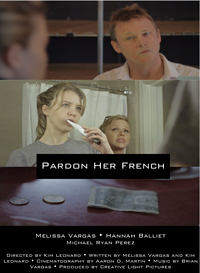 Pardon her French
