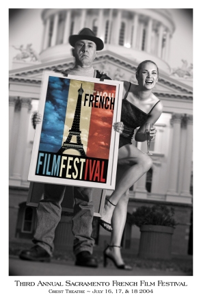 2004 Sacramento french film festival poster